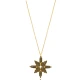Black CZ Necklace in 925 Sterling Silver