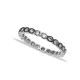 Micro Pave Black Zircon Stone Bar Ring Turkish Handcrafted Wholesale 925 Sterling Silver Jewelry