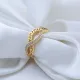 Clear Infinity Greek Key Band CZ 925 Silver Ring Clear Infinity Greek Key Band CZ 925 Silver Ring