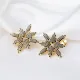 Turkish Black CZ 925 Sterling Silver Earrings Turkish Black CZ 925 Sterling Silver Earrings