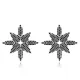 Turkish Black CZ 925 Sterling Silver Earrings Turkish Black CZ 925 Sterling Silver Earrings