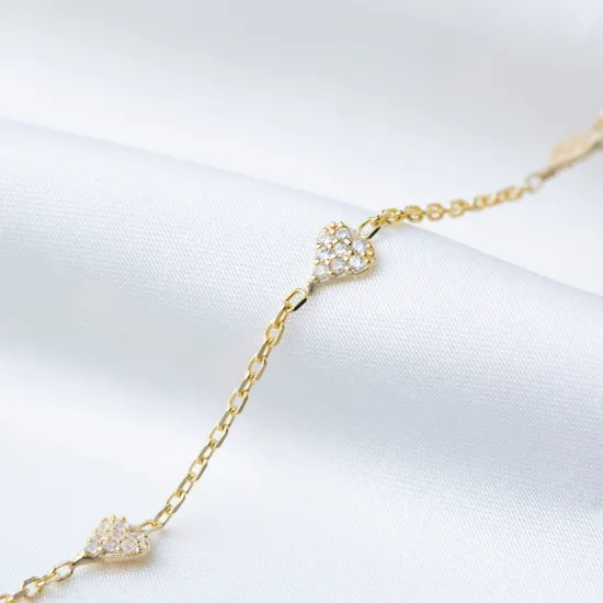 5mm Cute Heart Design Shiny Zircon Stone Charm Woman Bracelet 925 Sterling Silver Jewelry 5mm Cute Heart Design Shiny Zircon Stone Charm Woman Bracelet 925 Sterling Silver Jewelry