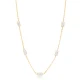 Rectangle Baguette Shaker Woman 925 Silver Necklace - Sade 925 Silver Jewelry