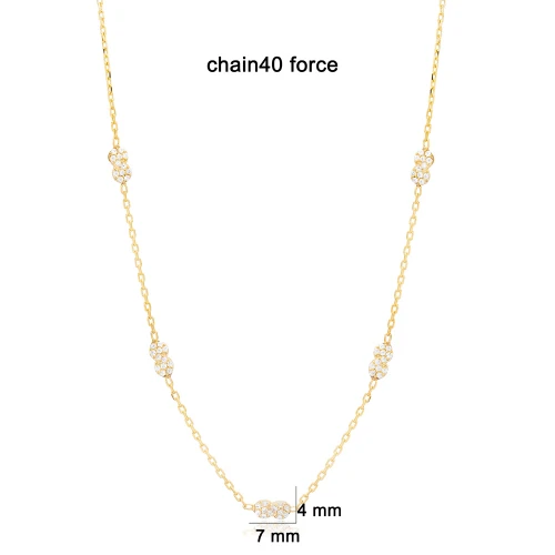 Infinity Clear CZ Shaker Woman Sterling Silver Necklace