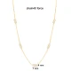 Infinity Clear CZ Shaker Woman Sterling Silver Necklace - Sade 925 Silver Jewelry