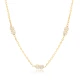 Infinity Clear CZ Shaker Woman Sterling Silver Necklace - Sade 925 Silver Jewelry