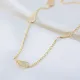 Angel Wings Design Zircon Stone Shaker Necklace Woman Pendant 925 Sterling Silver Jewelry