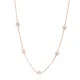 7mm Star Shiny CZ Shaker Woman Sterling Silver Necklace | 925 Sterling Silver Wholesale | Sade Silver 7mm Star Shiny CZ Shaker Woman Sterling Silver Necklace - Sade 925 Silver Jewelry