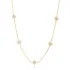 North Star Design Zircon Stone Shaker Necklace Woman Pendant 925 Sterling Silver Jewelry