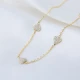 8mm Heart Shiny CZ Shaker Woman 925 Silver Necklace | 925 Sterling Silver Wholesale | Sade Silver 8mm Heart Shiny CZ Shaker Woman 925 Silver Necklace - Sade 925 Silver Jewelry