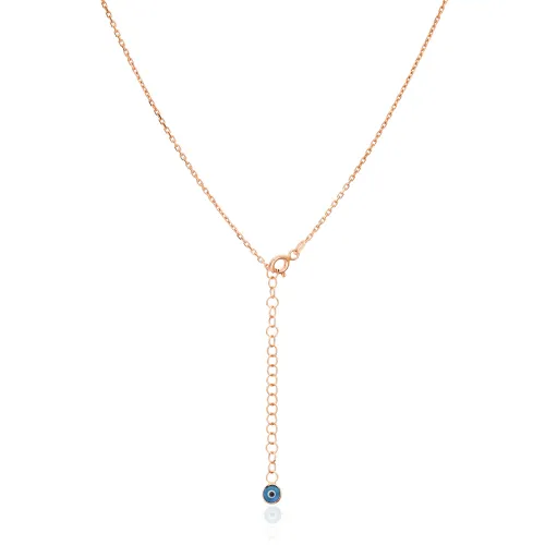 Evil Eye 38 5 Cmchain Choker Sterling Silver Necklace Evil Eye 38 5 Cmchain Choker Sterling Silver Necklace