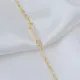 Stick Design Shiny Zircon Stone Charm Bracelet Turkish Handmade 925 Sterling Silver Jewelry Stick Design Shiny Zircon Stone Charm Bracelet Turkish Handmade 925 Sterling Silver Jewelry