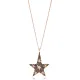Black Zircon Star Shape Charm Necklace Turkish Handcrafted Wholesale 925 Sterling Silver Jewelry Black Zircon Star Shape Charm Necklace Turkish Handcrafted Wholesale 925 Sterling Silver Jewelry