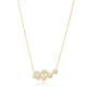 Minimalist Square Shape CZ 925 Sterling Silver Necklace