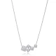 Minimalist Square Shape CZ 925 Sterling Silver Necklace