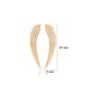 Elegant Ear Cuff Zircon Stone Earring Turkish Wholesale Handcrafted 925 Silver Jewelry Elegant Ear Cuff Zircon Stone Earring Turkish Wholesale Handcrafted 925 Silver Jewelry