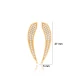 Clear Long Leaf CZ 925 Sterling Silver Ear Cuff Clear Long Leaf CZ 925 Sterling Silver Ear Cuff