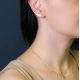 Clear Long Leaf CZ 925 Sterling Silver Ear Cuff Clear Long Leaf CZ 925 Sterling Silver Ear Cuff