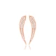 Clear Long Leaf CZ 925 Sterling Silver Ear Cuff Clear Long Leaf CZ 925 Sterling Silver Ear Cuff
