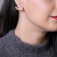 Citrine CZ Marquise Shape 925 Sterling Silver Earrings
