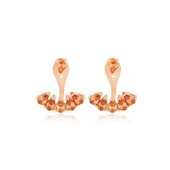 Citrine Pear Shape 925 Sterling Silver Earrings Citrine Pear Shape 925 Sterling Silver Earrings