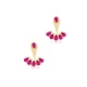 Ruby Pear Shape 925 Sterling Silver Earrings Ruby Pear Shape 925 Sterling Silver Earrings