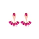 Ruby Pear Shape 925 Sterling Silver Earrings Ruby Pear Shape 925 Sterling Silver Earrings