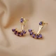 Amethyst Pear Shape 925 Sterling Silver Earrings Amethyst Pear Shape 925 Sterling Silver Earrings