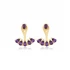 Amethyst Pear Shape 925 Sterling Silver Earrings