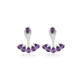 Amethyst Pear Shape 925 Sterling Silver Earrings Amethyst Pear Shape 925 Sterling Silver Earrings