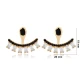Black CZ Pear Shape 925 Sterling Silver Earrings Black CZ Pear Shape 925 Sterling Silver Earrings