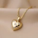Turkish Cute Heart 925 Sterling Silver Necklace
