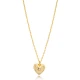 Turkish Cute Heart 925 Sterling Silver Necklace