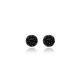 Black CZ Tiny Round 925 Sterling Silver Earrings Black CZ Tiny Round 925 Sterling Silver Earrings