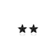 Tiny Star Black CZ 925 Sterling Silver Earrings Tiny Star Black CZ 925 Sterling Silver Earrings