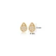 Pear Drop CZ 925 Sterling Silver Earrings Pear Drop CZ 925 Sterling Silver Earrings