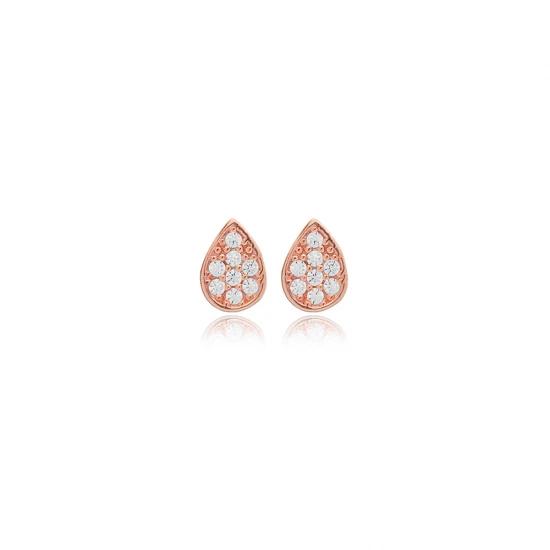 Pear Drop CZ 925 Sterling Silver Earrings Pear Drop CZ 925 Sterling Silver Earrings