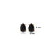 Black CZ Pear 925 Sterling Silver Earrings Black CZ Pear 925 Sterling Silver Earrings