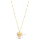 Ball Chain Heart 925 Sterling Silver Necklace