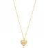 Ball Chain Heart 925 Sterling Silver Necklace