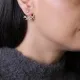 X Design Clear Zircon Ear Cuff Turkish Wholesale Handcrafted 925 Sterling Silver Jewelry Earrings X Design Clear Zircon Ear Cuff Turkish Wholesale Handcrafted 925 Sterling Silver Jewelry Earrings