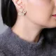 Handcrafted Crown 925 Sterling Silver Earrings Handcrafted Crown 925 Sterling Silver Earrings