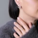 Clear Triple Arc CZ 925 Sterling Silver Ear Jackets