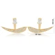 Turkish Pear Shape CZ 925 Sterling Silver Earrings Turkish Pear Shape CZ 925 Sterling Silver Earrings