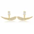 Turkish Pear Shape CZ 925 Sterling Silver Earrings