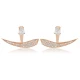 Turkish Pear Shape CZ 925 Sterling Silver Earrings Turkish Pear Shape CZ 925 Sterling Silver Earrings