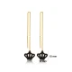 Crown Ear Thread Chain 925 Sterling Silver Earrings