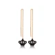 Crown Ear Thread Chain 925 Sterling Silver Earrings