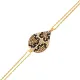 Pear Leopared 925 Sterling Silver Bracelet