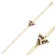 Triangle Leopared Shape 925 Sterling Silver Bracelet Triangle Leopared Shape 925 Sterling Silver Bracelet